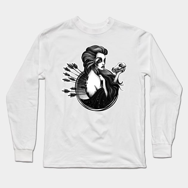 Hekate Long Sleeve T-Shirt by HandsHooks